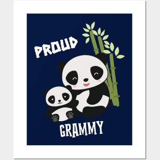 PROUD GRAMMY PANDA BEARS Posters and Art